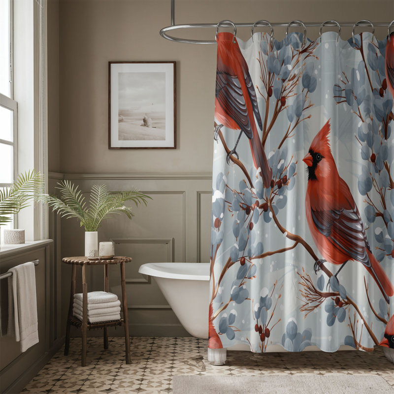 Rideau de douche Cardinal Perch - Premium, H 74 po x l 71 po