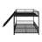 Metal Bunk Bed With Slide And Guardrails-1802103692-1802103681
