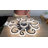 Modern LED Ceiling Light with Decorative Swirl Design, Energy-Efficient Ceiling Fan Lamp, Stylish Black and White Ceiling Light Fixture for Living Room, Bedroom, or Office-1252276237-1246728874