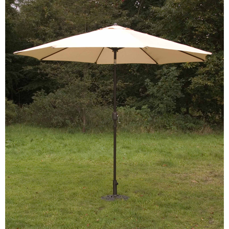 240cm Tilt Market Parasol, Sand