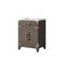Single Bathroom Vanity with Top-1407679709