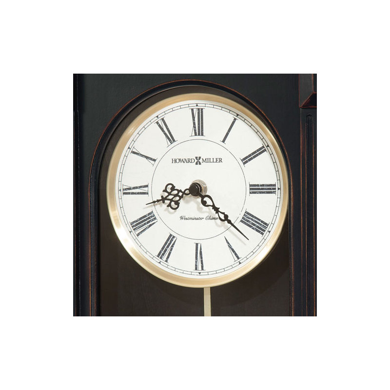 Mia Modern & Contemporary Analogue Quartz Movement / Crystal Tabletop Clock in Black