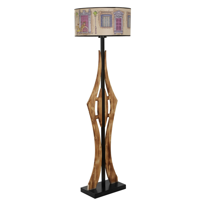 Lampe sur pied 65 po Burnes