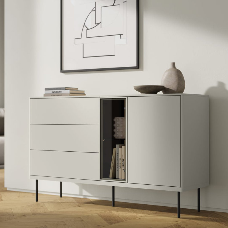 Berel 134cm Sideboard