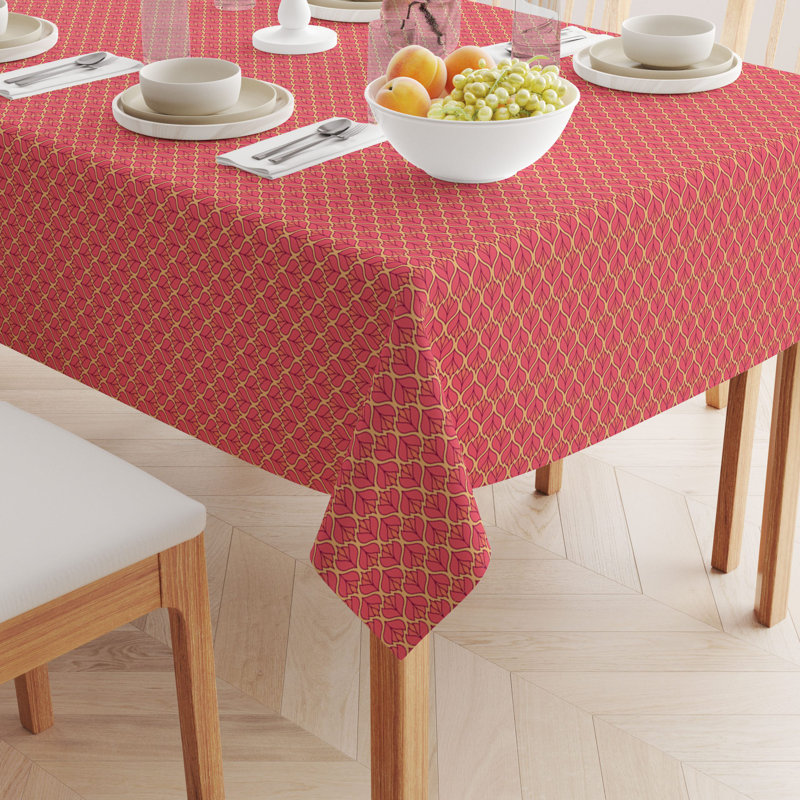 Floral 106 Cotton Tablecloths, 84" x 52"