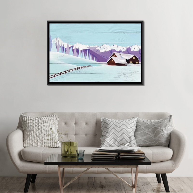 « week escapade » par "5by5collective, reproduction d’impression sur toile tendue, H 32 po x l 48 po x P 1,5 po, Pas de tapis