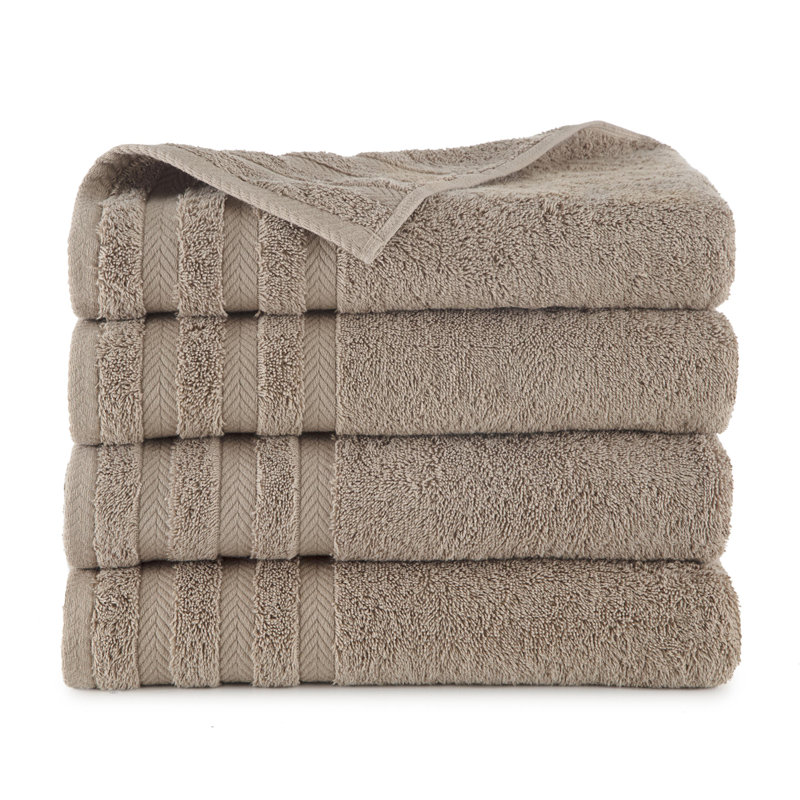 Drap 100% coton de qualité égyptienne Martex, Kaki