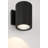 Plaza 100 Wall Sconce, 14W, Black Finish
