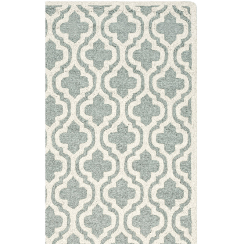 Tapis en laine touffeté à la main Cannen, Rectangle 8 pi x 10 pi