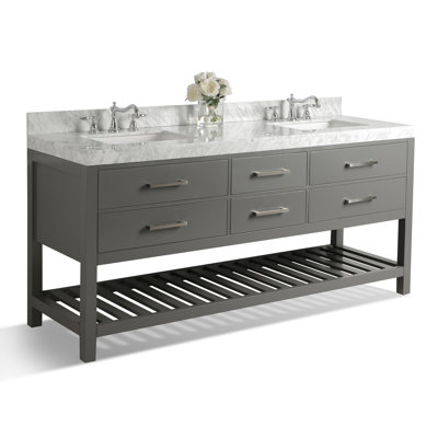 Elizabeth 72'' W Double Vanity