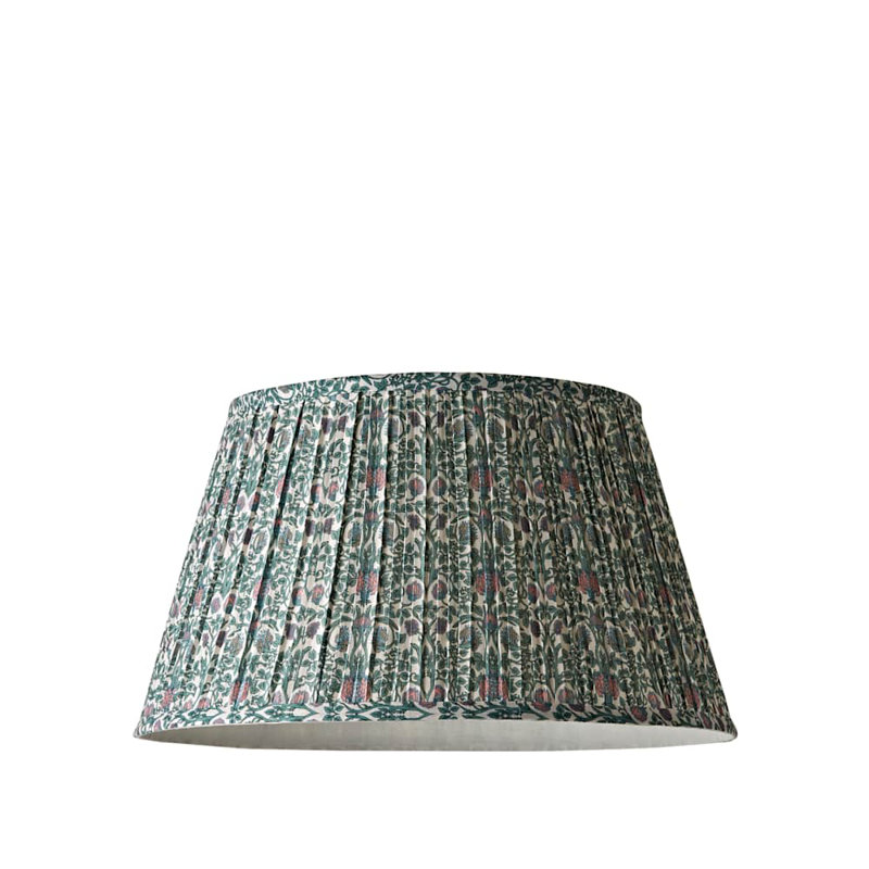 Coakley Empire Lamp Shade ( Slip-On ) in Blue, 25cm H x 45cm W x  45cm D