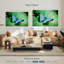 Ronce bleu Morpho sur feuille-108085965