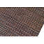 Tapis noir / rouille en laine rustique Berjesta Parita - 5 pi 0 po x 6 pi 6 po