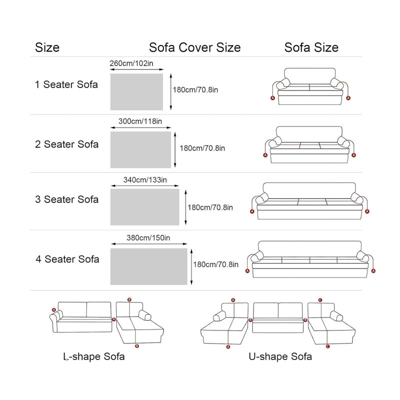 Box Cushion Sofa Slipcover, Cotton - Beige