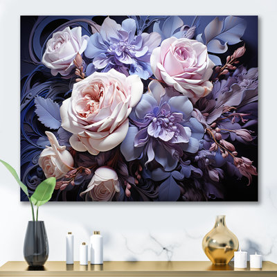 Waldwick - Roses, reproduction d'art sur toile_106219