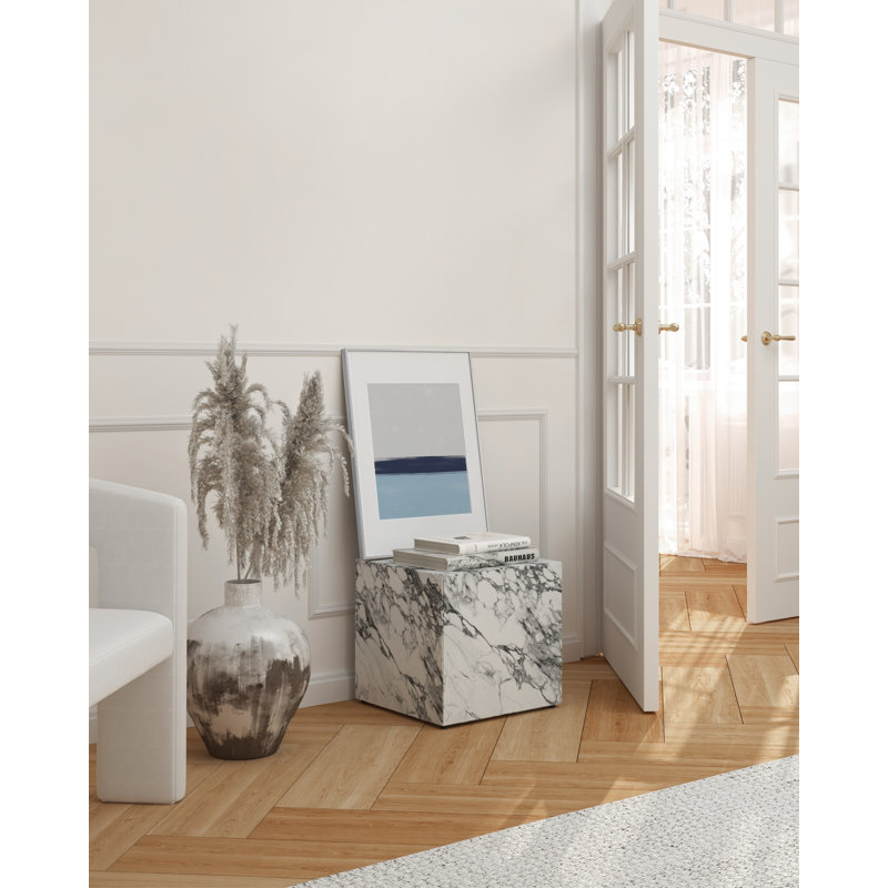 Cadre photo en métal avec verre, Argent, L 16 po x H 24 po