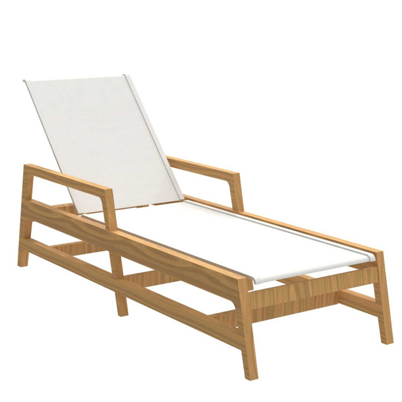 Seashore N-Dura Chaise, Black