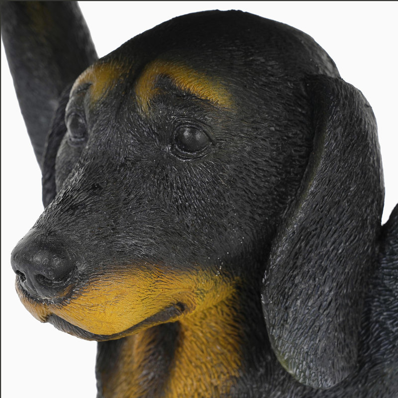 Tabouret de table d'appoint à piédestal 22,17 po H Black Dog