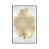 White Floater Framed
