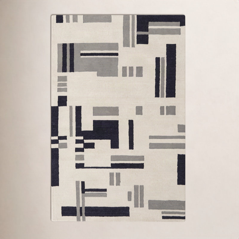 Nya Performance Geometric Indoor Rug, Rectangle 9' x 12'