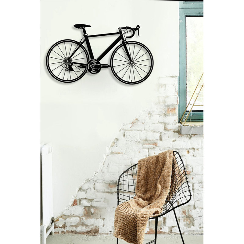 Elegant Decorative Metal Wall Accessory, Black Finish, 15.4 x 27.6 inches | 100% Metal Construction, Thickness: 0.08 inches | Perfect for Home Décor & Art Display, Durable and Stylish Design