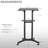 Black Multi-Purpose Mobile Podium