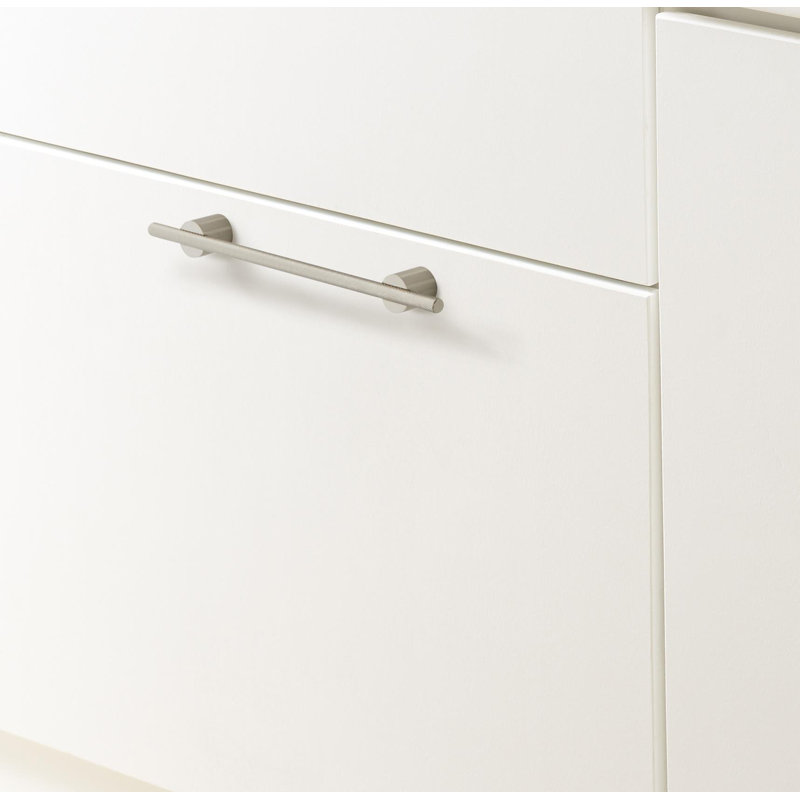 Poignée barre Transcendent, 6.3125", Nickel poli