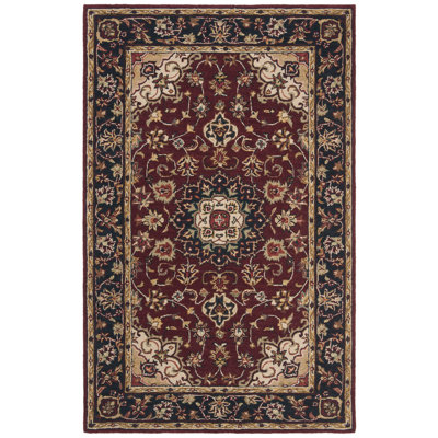 Mcauliffe Hand Tufted Wool Oriental Rug