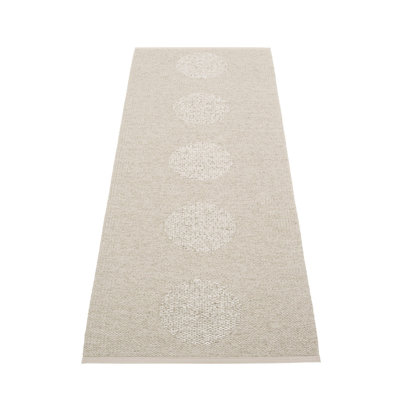 Rug VERA 2.0 Linen/Stone met. 2.25 x 9 ft