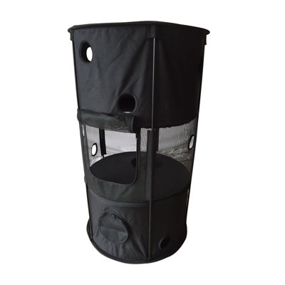 Climbertree Circular Obstacle Portable Cat House with Door