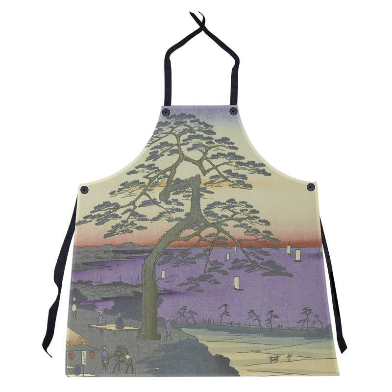 Bib Apron, Purple