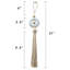 Lily''s Living 22" H Brown Marble Tassel