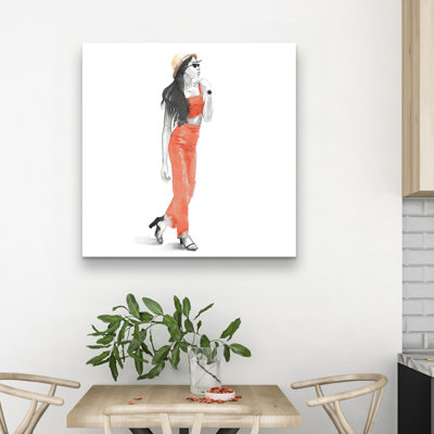 Strike the pose - 32"x32" art on canvas
