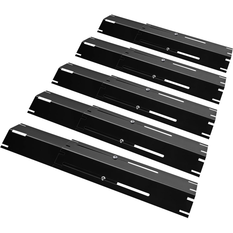 Plaques chauffantes en acier de porcelaine Quickflame, tente chauffante, barre de saveur pour barbecues au gaz