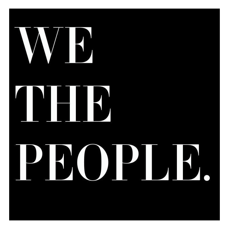 Murale We the People, l 120 po x L 180 po