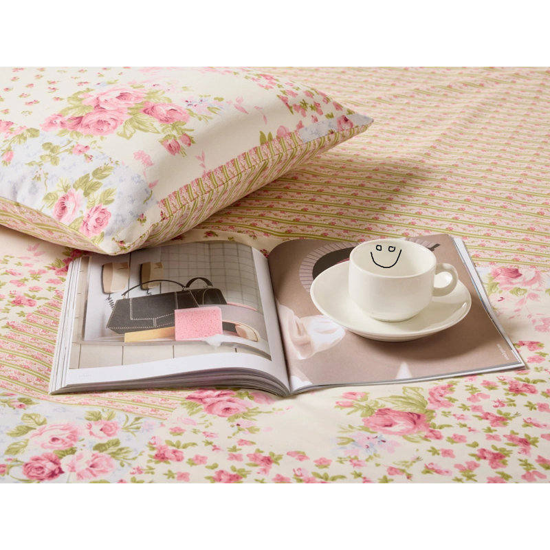 Polyester Duvet Cover Set, Double Duvet Cover  + 2 Standard Pillowcases