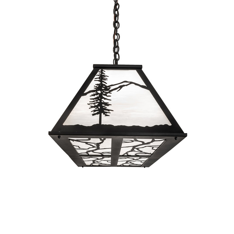 48" Long Alpine Oblong Pendant