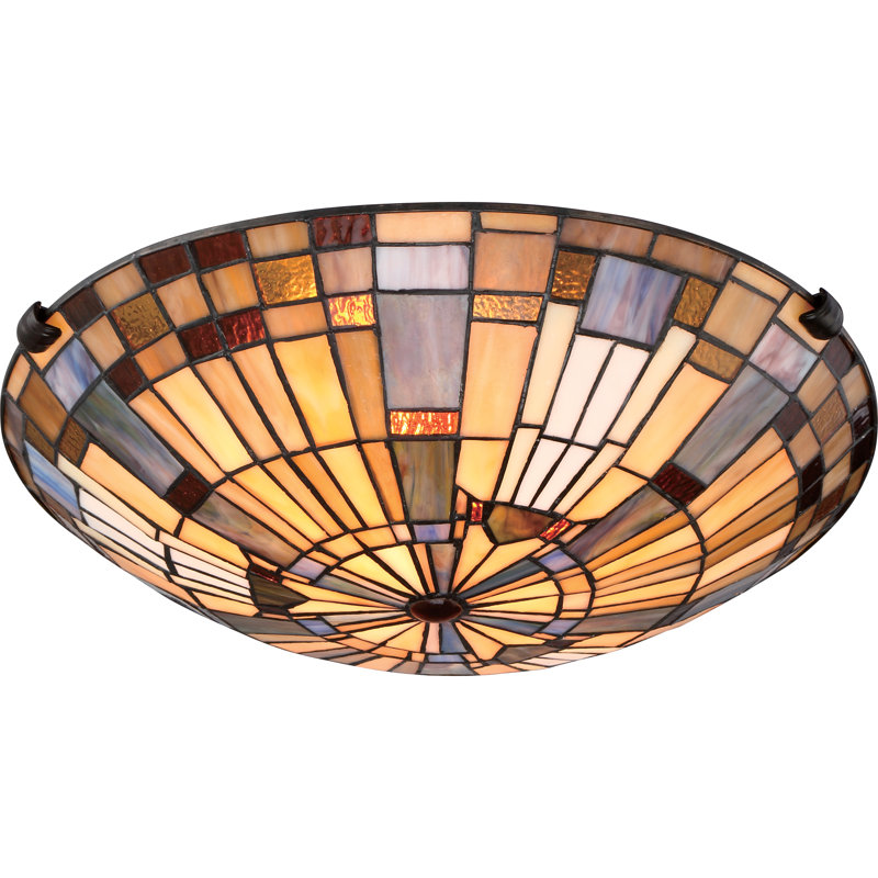 Inglenook Glass Flush Mount