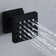 Texas LED Remote Control Brass Shower Set Multi Function Rainfall Body Jets