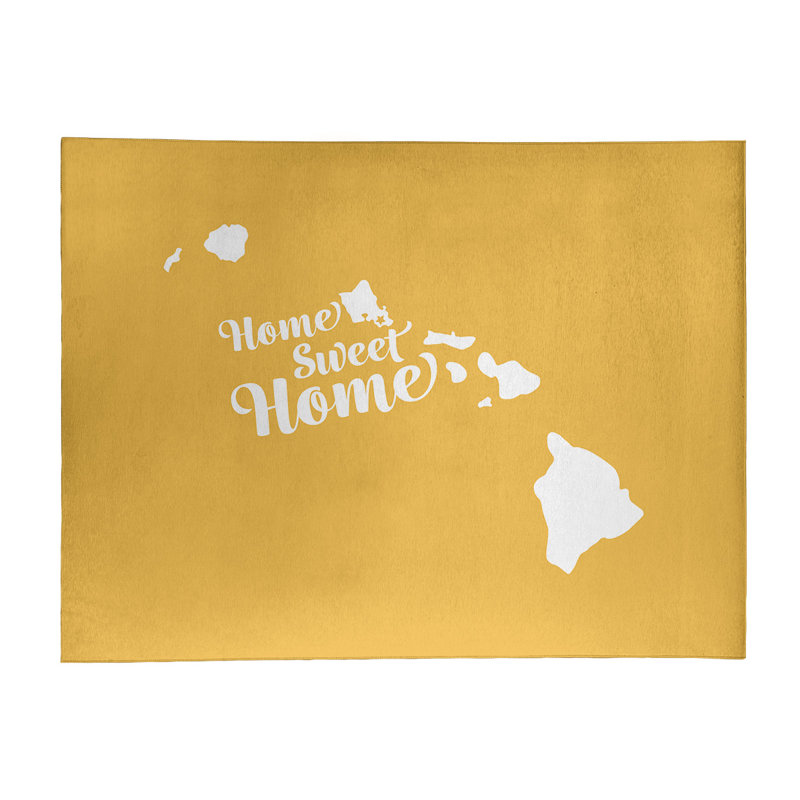 Tapis en poly-chenille honolulu à la maison, Rectangle 2 pi x 3 pi
