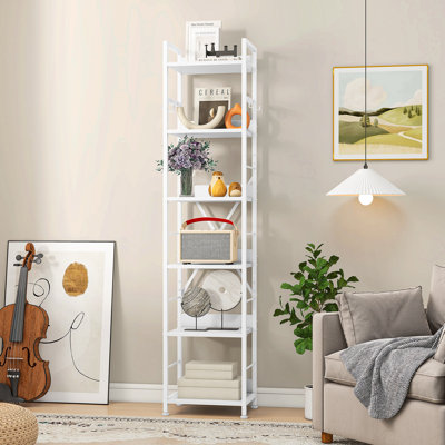 183cm H x 40cm W Metal Bookcase