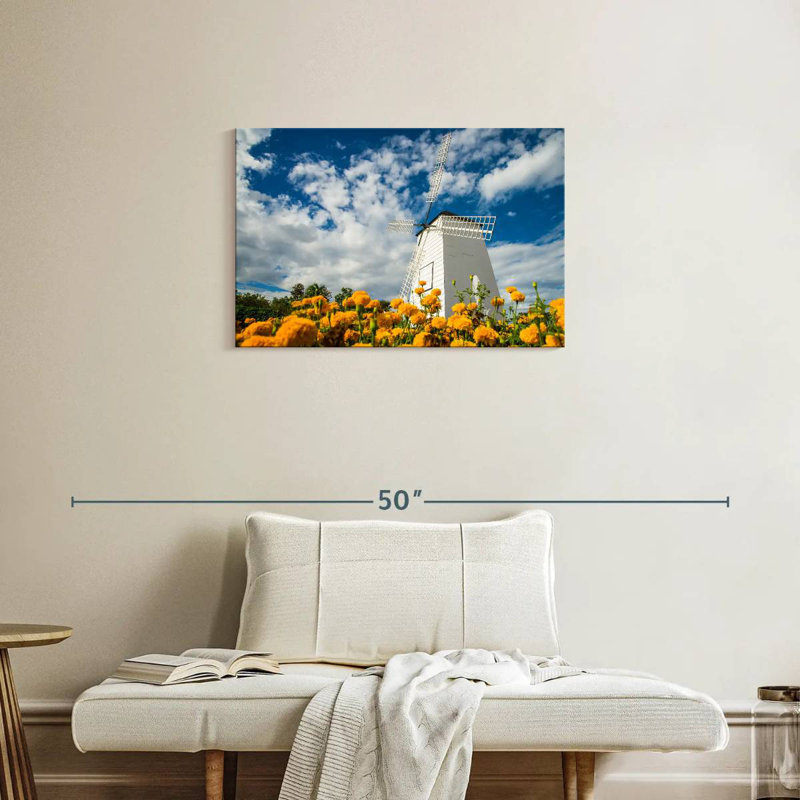Alvord Spring Windmill, 20" H x 30" W