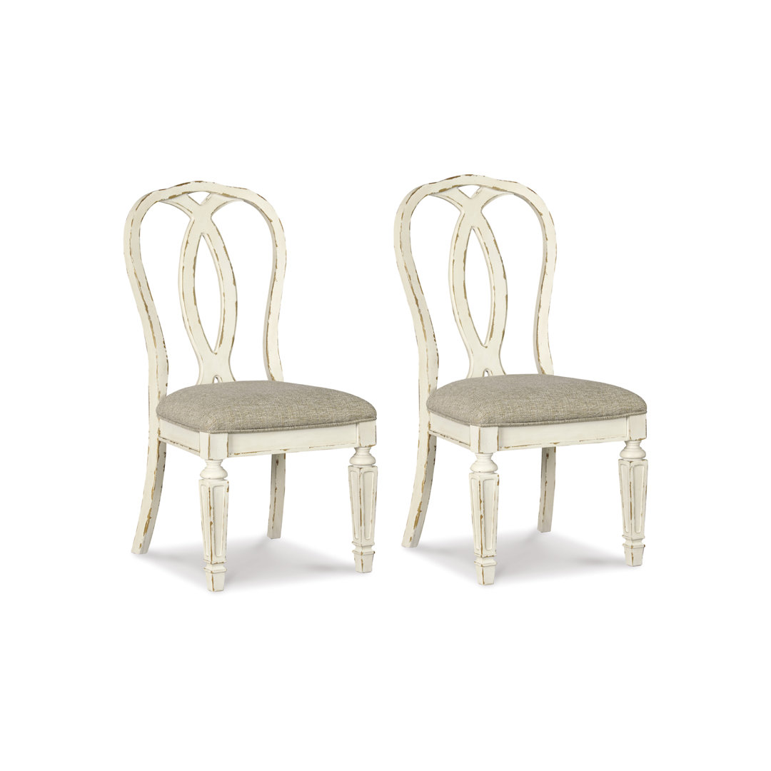 Azil 18.88'' H Upholstered Dining Chair (Set of 2) Ophelia & Co.