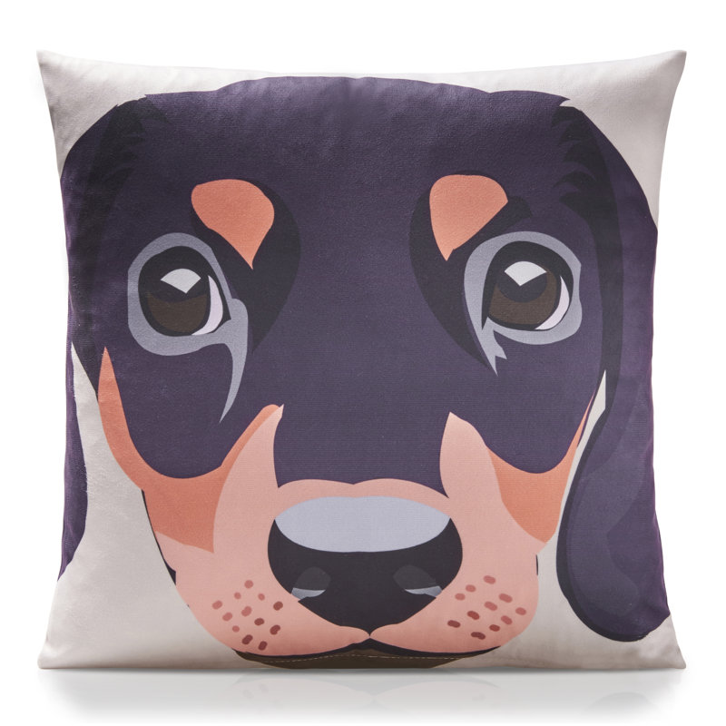 Ditoro Animal Print Multicoloured Square Cushion
