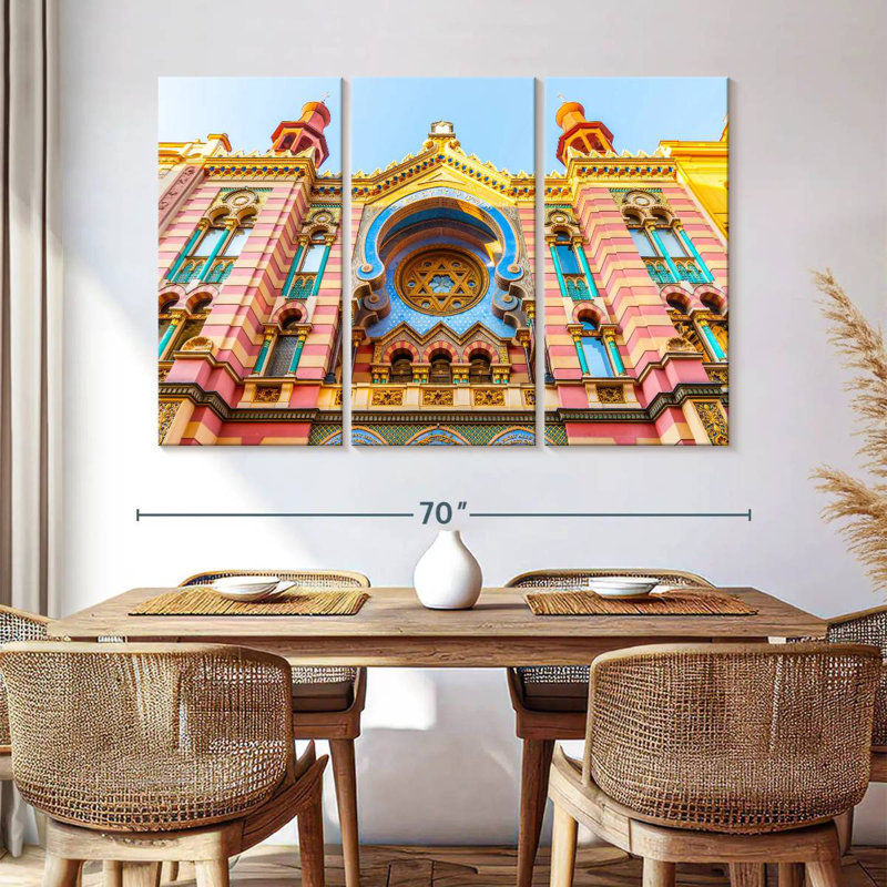 Adella Jubilee Synagogue, 42" H x 65" W