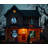 (36" x 80" Gray) Holographic Rear Projection Screen with Mounting Hardware for Projecting Halloween Videos 
