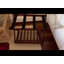 Porte-bagages pliable en bois avec tablette-111608821-110396352