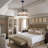 16" Modern 4-light Drum Crystal Chandelier Dimmable