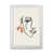 White Framed