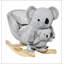Cheval à bascule QABA pour enfants, bascule en forme de koala avec sons réalistes pour enfants de 18 à 36 mois